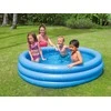 Baseinas pripučiamas INTEX Crystal Mėlyna Pool 168x38cm