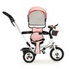 Ecotoys Triratukas Eco Toys, rožinis
