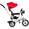 Ecotoys Triratukas Eco Toys, raudoanas-baltas