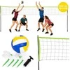 Movepro Sulankstomas ir patvarus tinklinio tinklas 600x240 cm