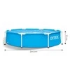 Intex Baseinas Metal Frame, 244x51cm