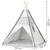 Ecotoys Teepee palapinė / vigvamas vaikams