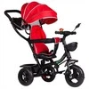 Ecotoys Triratukas su pasukama sėdyne Eco Toys, raudonas