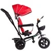 Ecotoys Triratukas su pasukama sėdyne Eco Toys, raudonas