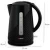 ELDOM C240 ​​cordless virdulys 2000W juodas 1.8L
