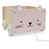 Ecotoys Medinis vagonėlis su virvute kaladėlėms Eco Toys