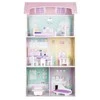 Ecotoys Lėlių namelis medinis Blueberry Residence