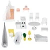 Medinis lėlių namelis XXL Powder Residence ECOTOYS