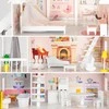 Medinis lėlių namelis XXL Powder Residence ECOTOYS
