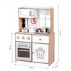 Medinė vaikų virtuvė su priedais ECOTOYS 92 cm