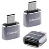 Adapteris USB Intenso ADAPTER USB-A TO USB-C/A480C 7600113 INTENSO