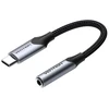 Ausinių lizdo USB-C adapteris iki 3.5 mm Vention BGJHA 0.1 m