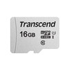 Atminties kortelė Transcend microSDHC USD300S 16GB CL10 UHS-I U1 iki 95MB/S