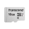 Transcend 16GB microSDHC kortelė, sidabrinė