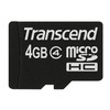 Atminties kortelė Tab Transcend MikroSDHC 4 GB klasė 4 (TS4GUSDC4)
