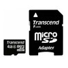 Transcend Micro SDHC 4GB Class4 19/5 MB/s atminties kortelė + adapteris