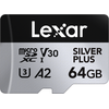 Atminties kortelė Lexar® Professional SILVER PLUS microSDXC™ UHS-I, 64 GB