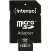 Atminties kortelė TRANSCEND Premium 128GB Micro SDXC UHS-I Class10 60MB/s MLC su adapteriu