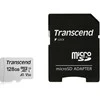 Atminties kortelė su adapteru Transcend microSDXC USD300S 128GB CL10 UHS-I U3 iki 95MB/S
