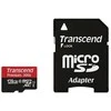 Atminties kortelė TRANSCEND Premium 128GB Micro SDXC UHS-I Class10 60MB/s MLC su adapteriu