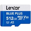 Atminties kortelė MEMORY Micro SDXC 512GB UHS-I/W/A LMSBLPL512G-BNANG LEXAR