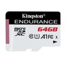 Atminties kortelė Kingston | Endurance | UHS-I U1 | 64 GB | micro SDXC | Flash atminties klasė 10