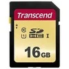 Atminties kortelė TRANSCEND 16GB UHS-I U1 SD kortelė MLC