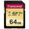 Atminties kortelė TRANSCEND 64GB UHS-I U3 SD kortelė MLC