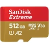 Atminties kortelė SanDisk Extreme Micro SDXC 512 GB, su adapteriu
