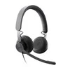 Ausinės Logitech Zone su laidu UC, Tamsiai pilkos