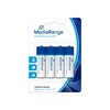 MediaRange mrbat104 non-rechargeable battery – Batteries (Alkaline, Cylindrical, 1.5 V) Juodas, Mėlyna