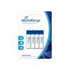 Mediarange Alkaline AAA Baterijos 1.5V 4 Vnt.