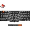Keychron K15 Max Led Raudona Switch Wireless Low Profile Klaviatūra (Juodas) [K15M-A1].