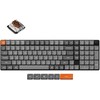 Keychron K17 Max RGB Brown Switch Wireless Low Profile Klaviatūra (Juodas) [K17M-H3].