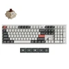 Keychron Belaidė klaviatūra Q6 Ultra, Rudi (brown) jungikliai, Balta (Q6U-P3)