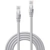 Tinklo Kabelis - LINDY Cat.6 U/UTP Tinklo Kabelis, RJ45, M/M, 250MHz, 3 m, Pilkas