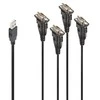 KABELIO KONVERTERIS USB Į SERIAL/4PORT 42675 LINDY