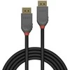 DisplayPort Kabelis - LINDY Anthra Line DisplayPort 1.4 Kabelis, M/M, 10 m, Juodas