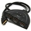 GEMBIRD DSW-HDMI-35 Gembird HDMI sąsajos jungiklis, 3 jungtys, įmontuotas kabelis