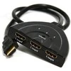 GEMBIRD DSW-HDMI-35 Gembird HDMI sąsajos jungiklis, 3 jungtys, įmontuotas kabelis