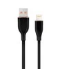 Gembird Lightning į USB2 laidas 1.5M juodas