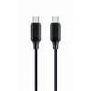 GEMBIRD CC-USB2-CMCM60-1.5M 60 W Type-C maitinimo PD įkrovimo duomenų kabelis 1.5m