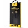 GEMBIRD USB-C į DisplayPort-male adapteris 4K 60 Hz 2m juodas