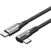Kabelis USB Vention CABLE USB-C TO USB-C/1M GRAY TRAHF VENTION