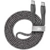 Rivacase USB-C į USB-C kabelis 2.1 m pilkas