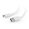 GEMBIRD CCP-USB3-AMCM-6-W Gembird USB 3.0 kabelis į USB-C (AM/CM), 1.8m, baltas