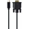 GEMBIRD USB-C į VGA-M adapteris 2m juodas blisteryje
