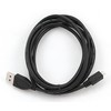 GEMBIRD CCP-MUSB2-AMBM-10 Gembird micro USB cable 2.0 AM-MBM5P juodas 3m
