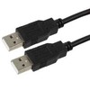 GEMBIRD CCP-USB2-AMAM-6 Gembird USB 2.0 AM/AM Cable, 6FT, Juodas