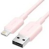 CABLE USB2.0 TO LIGHTNING/1M Rožinis LAMPF VENTION